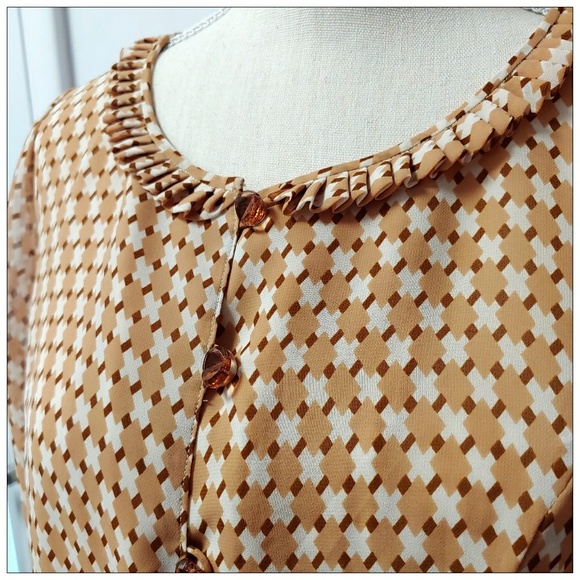Vintage Tops - Vintage '60s Sheer Blouse